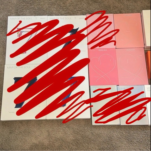 BTS Albums - 5 Left - CAN BE SOLD SEPARATELY IF YOU DONT WANT THE WHOLE THING - Picture 1 of 12